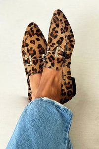 Clara | Elegant And Modern Metallic Detail Loafers