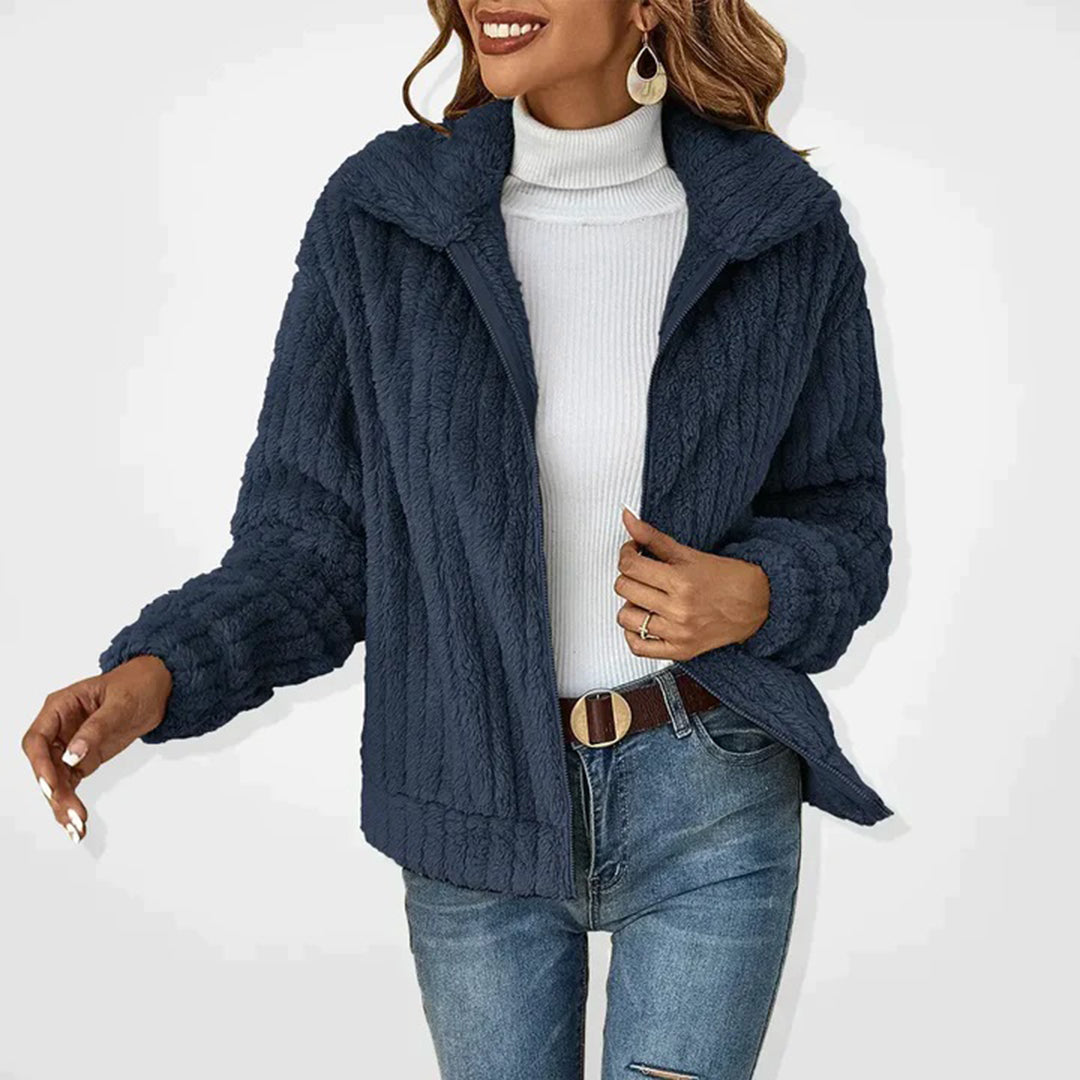 Abigail | Elegant Long Fleece Sweater 1
