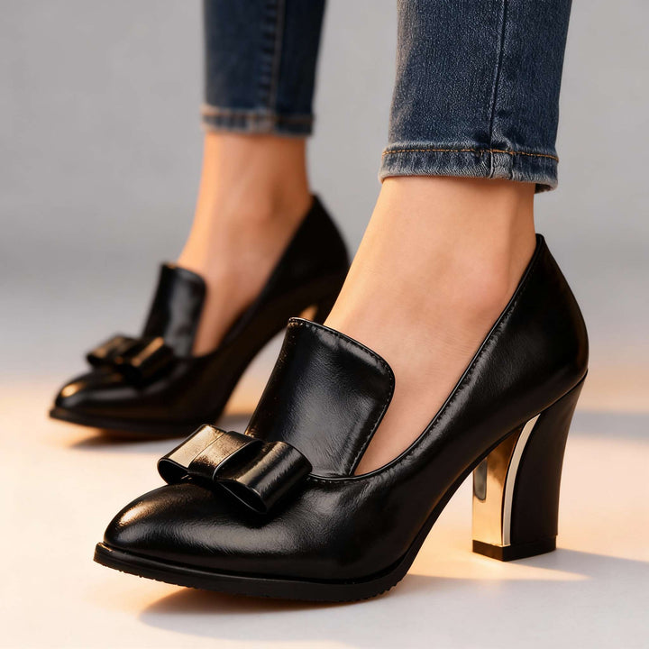Addison | Elegant and Timeless Women's Block Heel Pumps 0