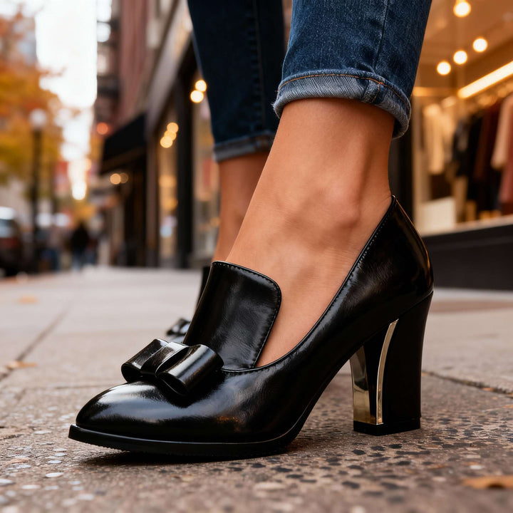 Addison | Elegant and Timeless Women's Block Heel Pumps 1