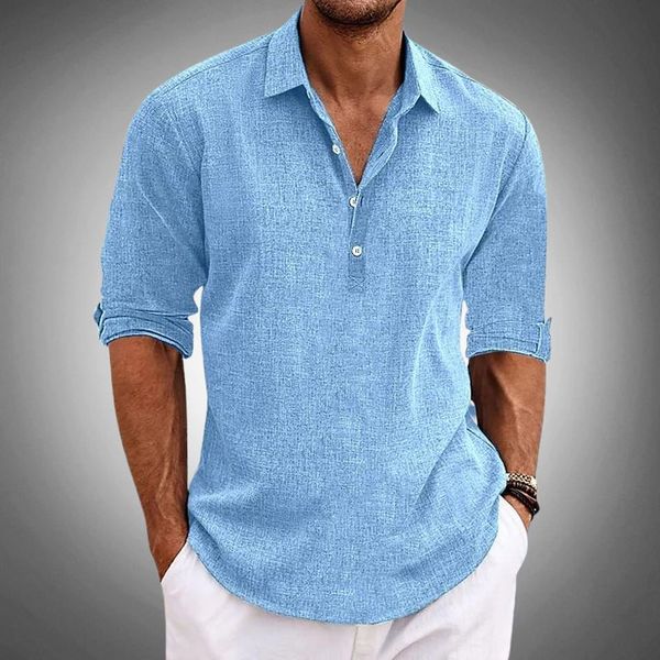 Adrian | Stylish Linen Shirt 0