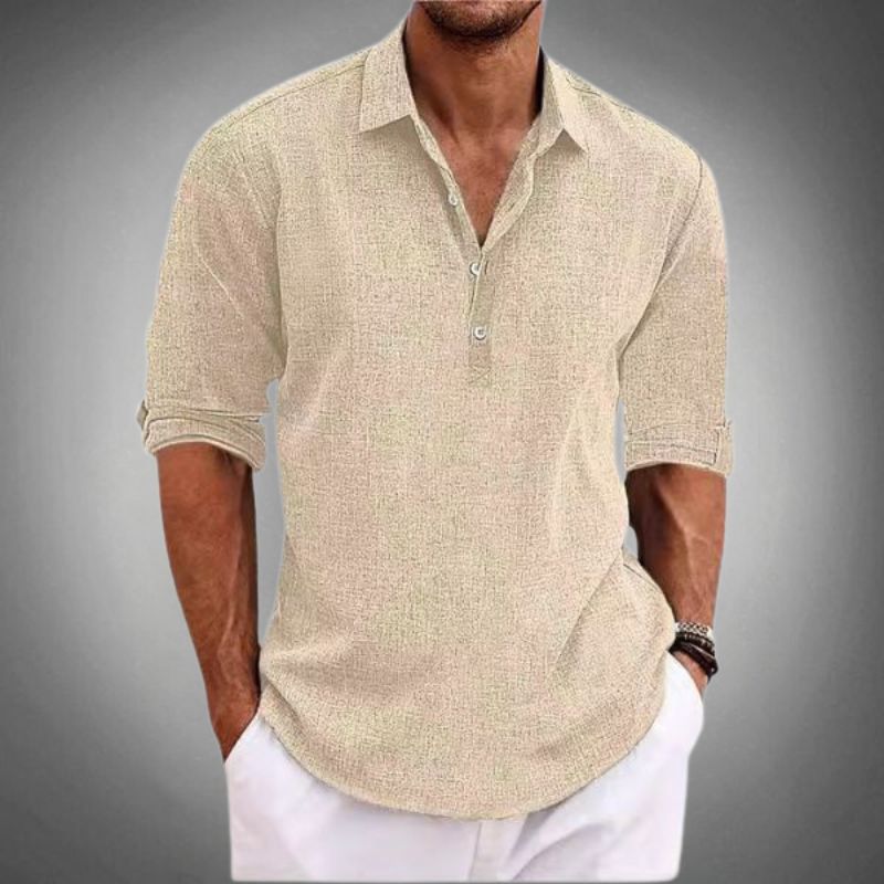 Adrian | Stylish Linen Shirt 3