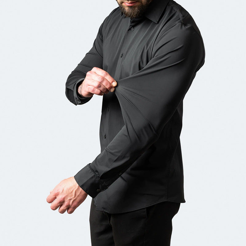Adrian | Wrinkle-Free Stretch Dress Shirt 8
