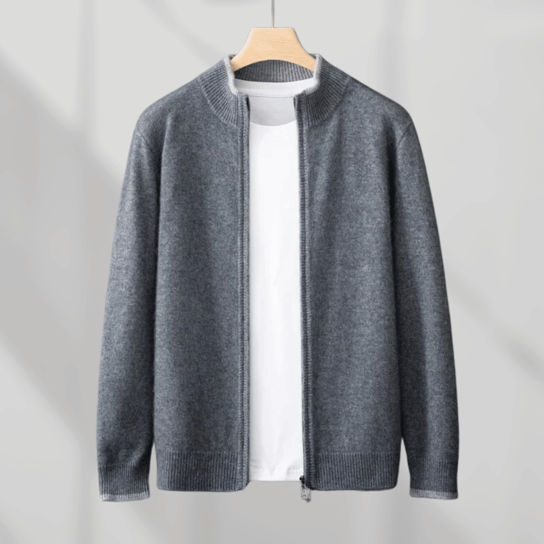 Aiden | Modern Cashmere Zip Jacket 3
