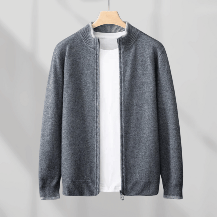 Aiden | Modern Cashmere Zip Jacket 3
