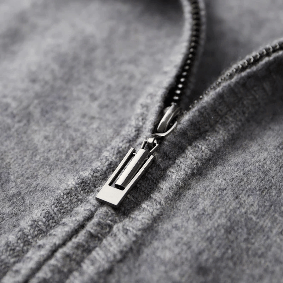 Aiden | Modern Cashmere Zip Jacket 6