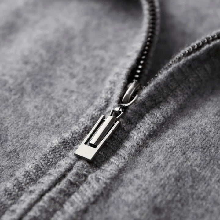 Aiden | Modern Cashmere Zip Jacket 6