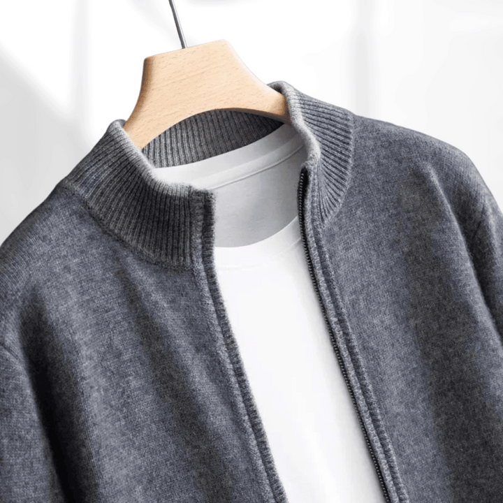 Aiden | Modern Cashmere Zip Jacket 7