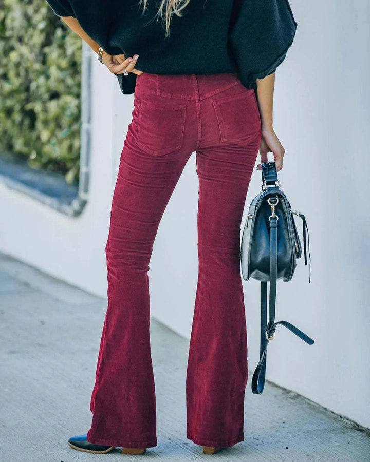 Alana | High waist flare pants 6