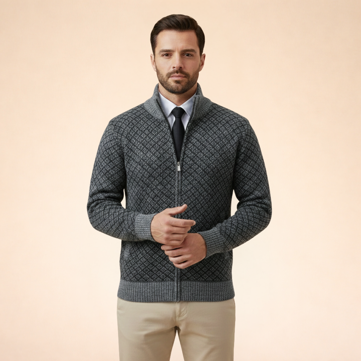 Alden | Men’s Quarter Zip Sweater – Soft, Stylish & Versatile for Casual Wear 3