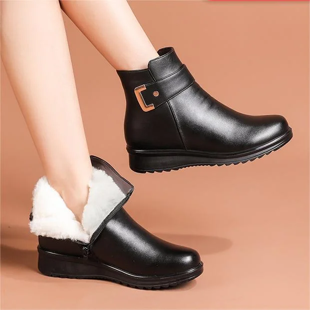 Amara | Supportive Genuine Leather Orthopedic Boots 3
