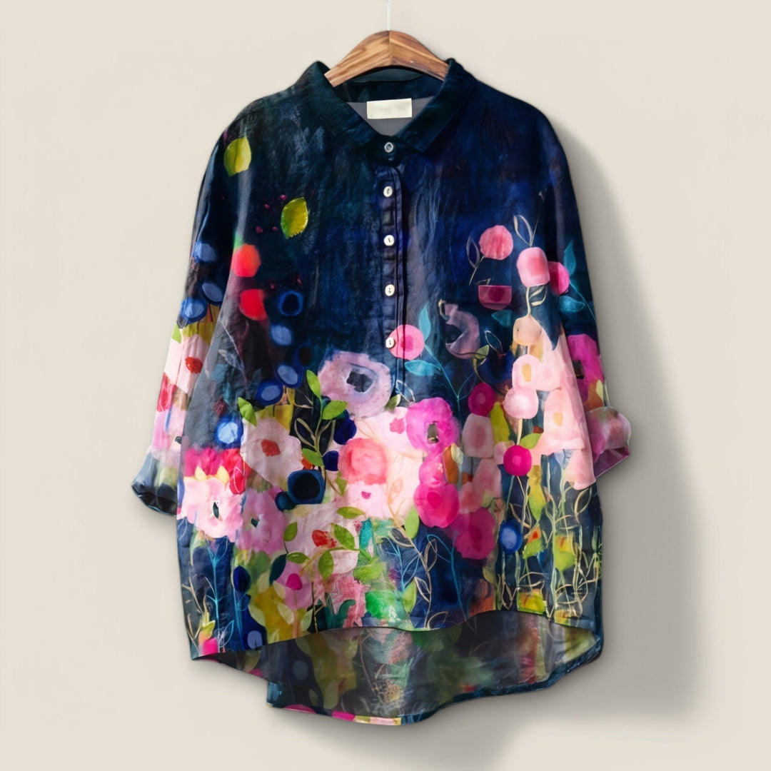 Amelia | Blouse with floral print 9