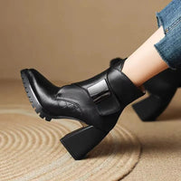 Victoria | Refined and Supportive Chelsea Boots With Heels