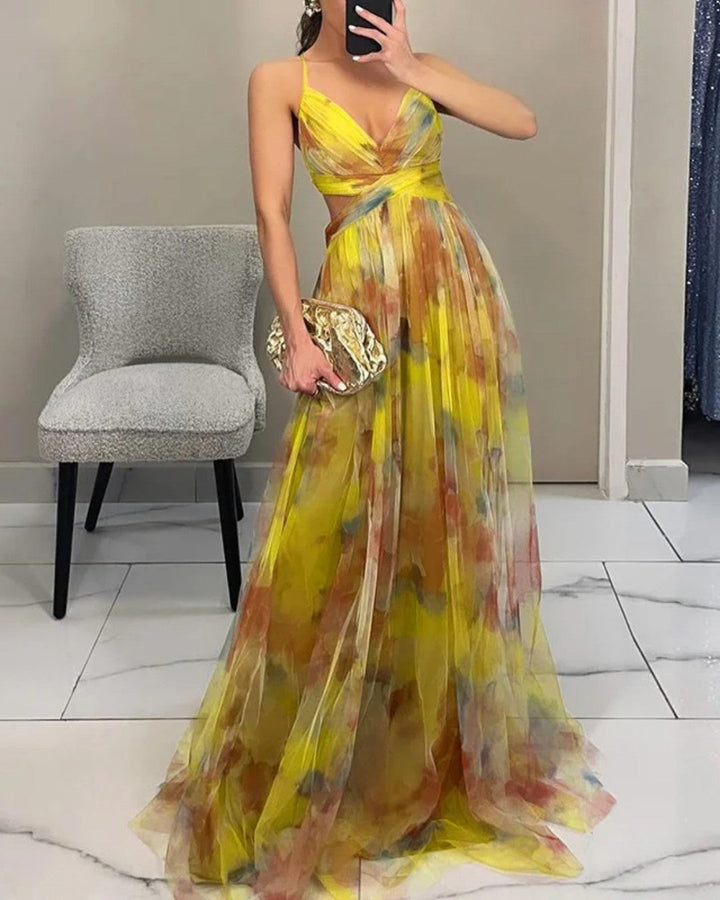 Amelia | Elegant Floral Maxi Dress for Women 2