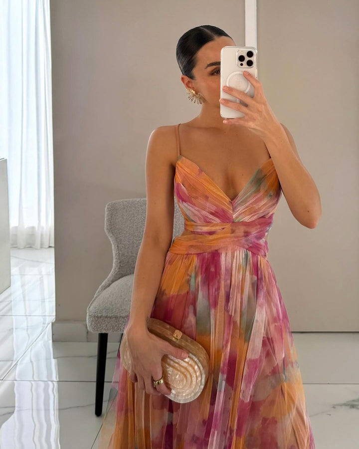 Amelia | Elegant Floral Maxi Dress for Women 5