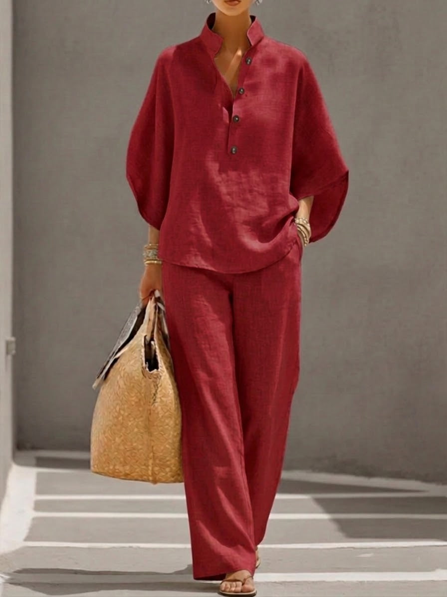 Amelia | Elegant Two-Piece Summer Set For A Relaxed And Stylish Look 5