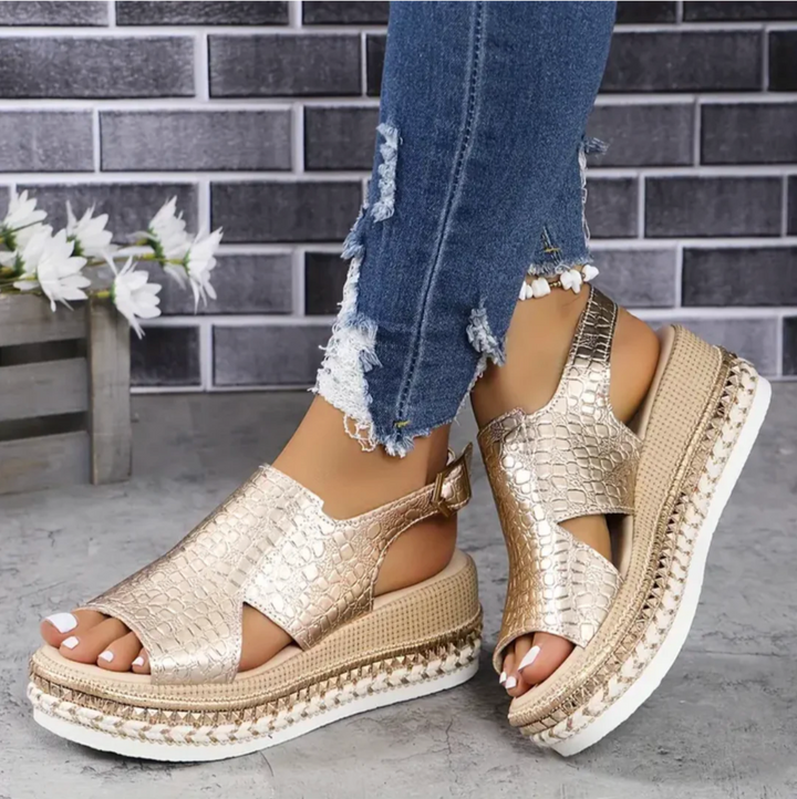 Amelia | Orthopedic Leather Comfort Sandals 1