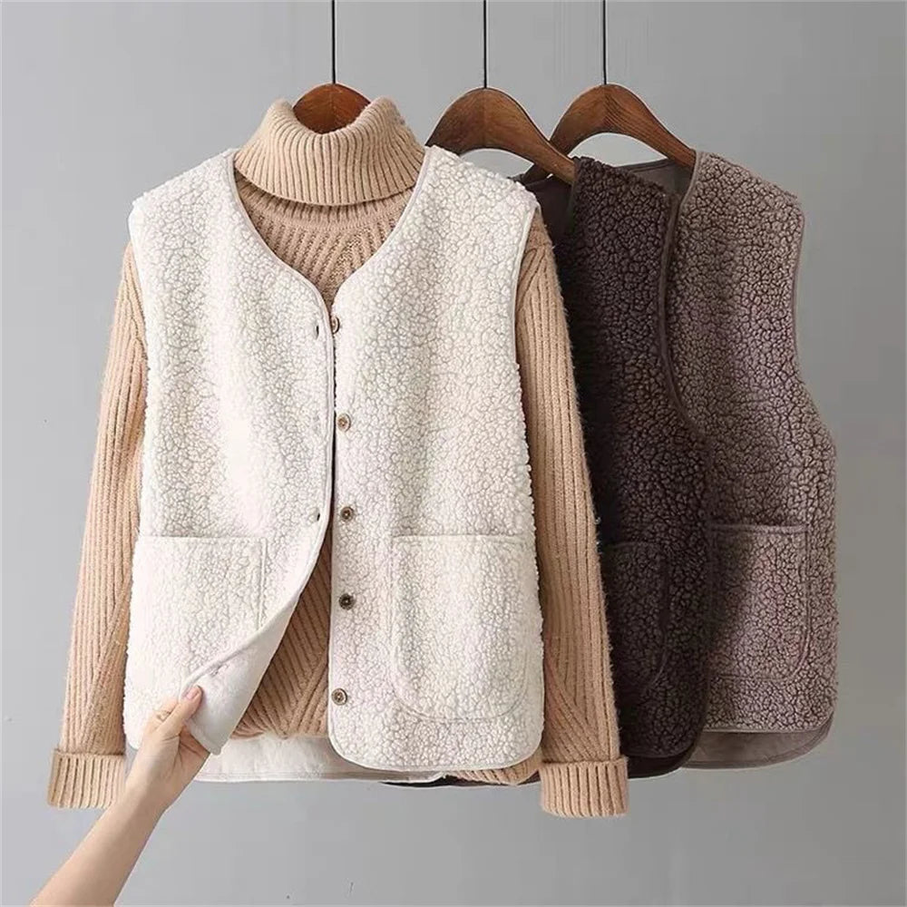 Angelina | Classic & Versatile Women's Cardigan and Vest Set 0