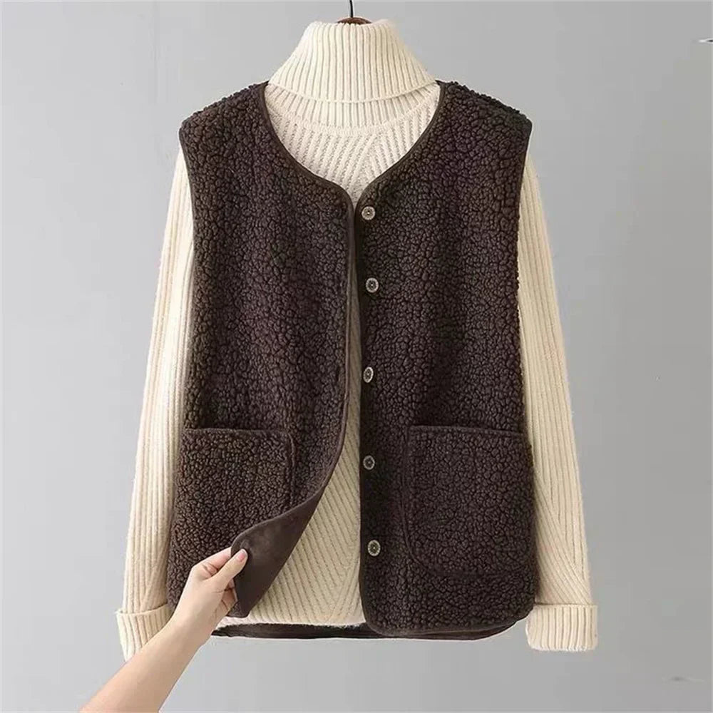 Angelina | Classic & Versatile Women's Cardigan and Vest Set 1