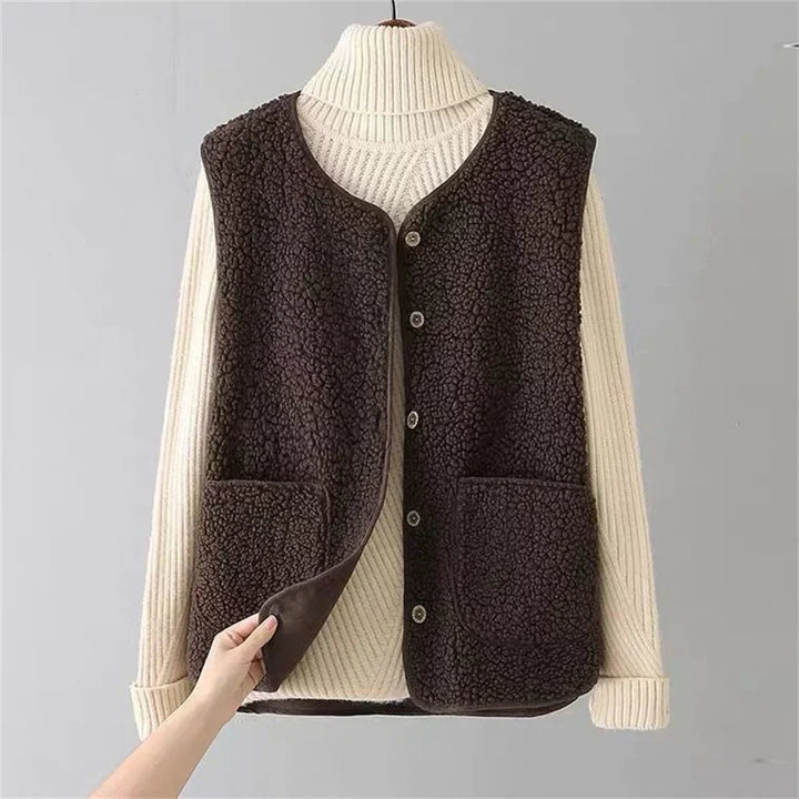 Angelina | Classic & Versatile Women's Cardigan and Vest Set 1