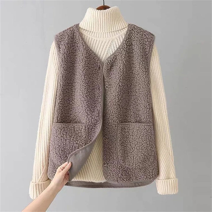 Angelina | Classic & Versatile Women's Cardigan and Vest Set 2