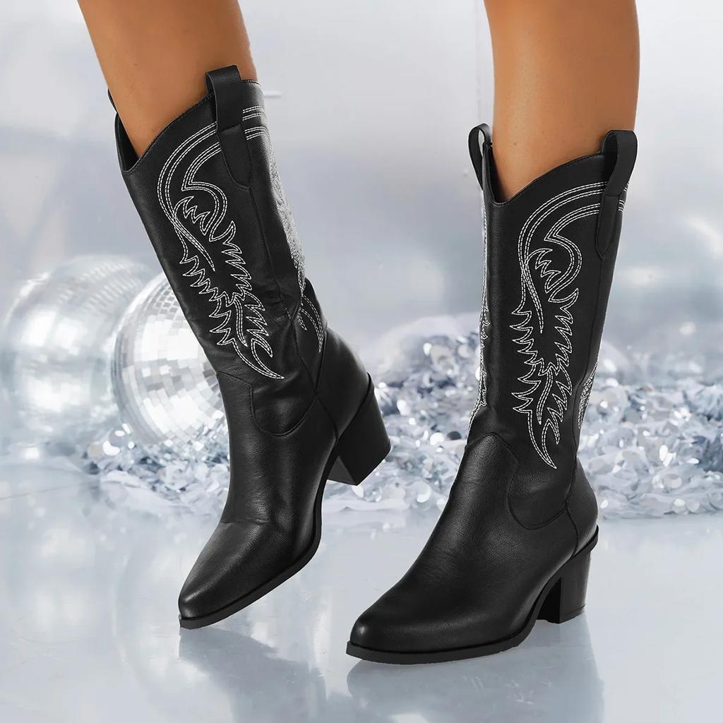 Annabelle | Elegant Charm Cowboy Boots 4