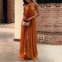 Victoria | Graceful & Sophisticated Halter Neck Wedding Guest Dress