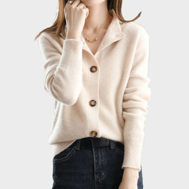 Aurelia | Premium and Soft Touch Cashmere Cardigan 5