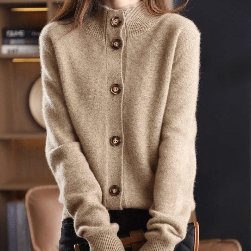 Aurelia | Premium and Soft Touch Cashmere Cardigan 6