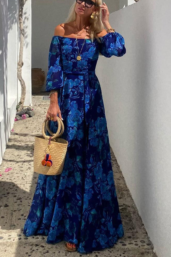 Aurora | Lightweight and Breathable Off-Shoulder Wedding Guest Dress 1
