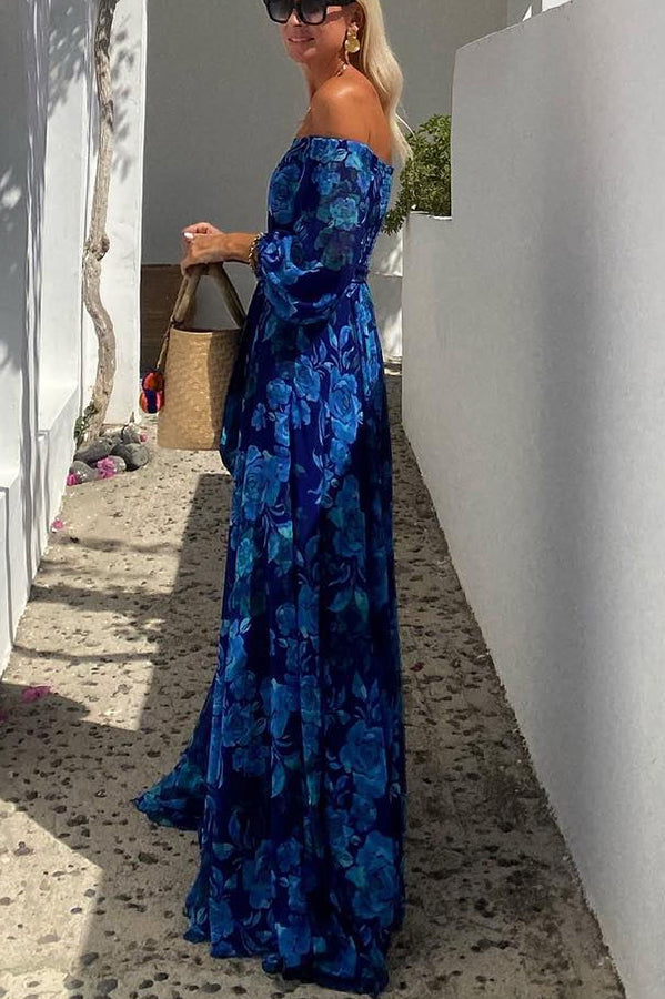 Aurora | Lightweight and Breathable Off-Shoulder Wedding Guest Dress 2