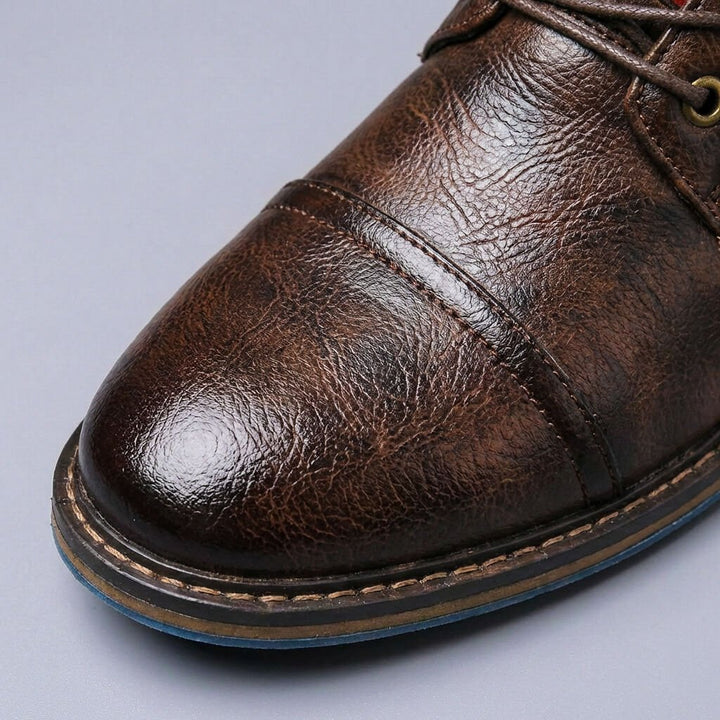 Benjamin | Refined  And Premium Two-Tone Leather Boots 7
