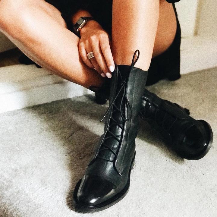 Birgit | Premium Contoured Luxury Leather Boots 0
