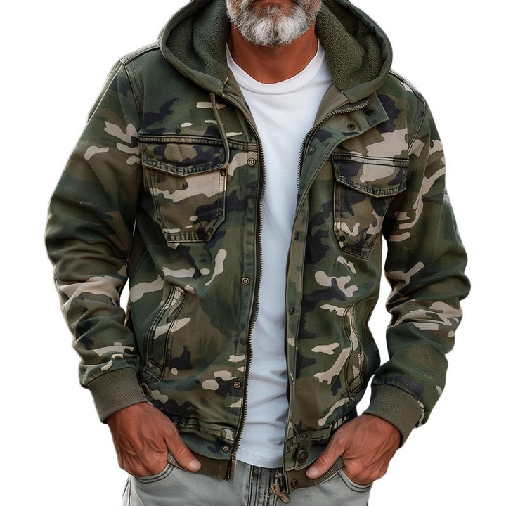Cameron | Camouflage Cargo Jacket for Urban Exploration 4