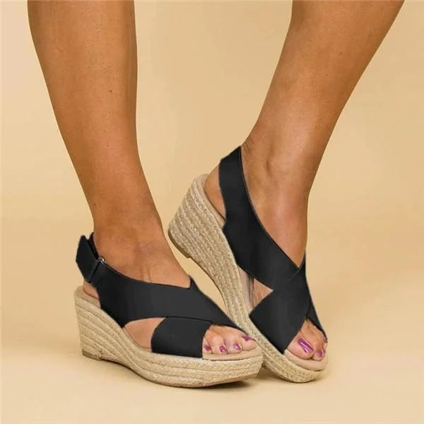 Caroline | Stylish and Comfortable Orthopedic Wedge Sandals 6