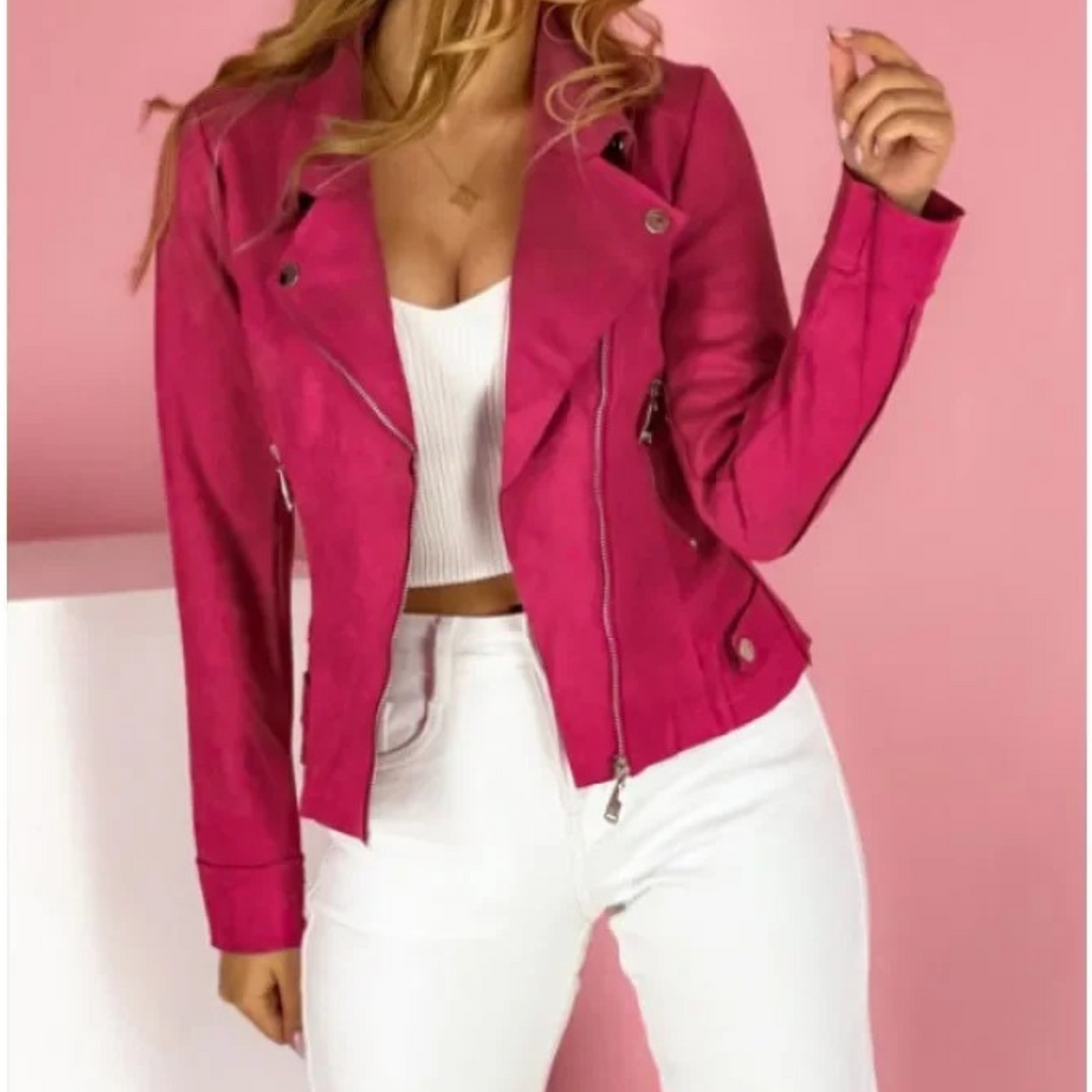 Celeste | Trendy Leather Jacket Women 4