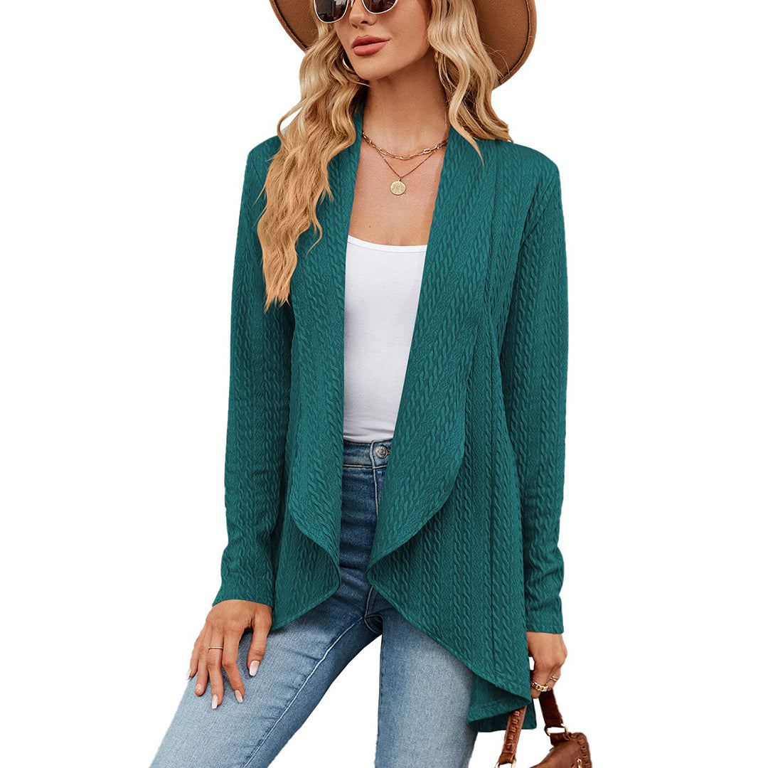 Chloe | Women’s Casual Open Front Long Cardigan 0