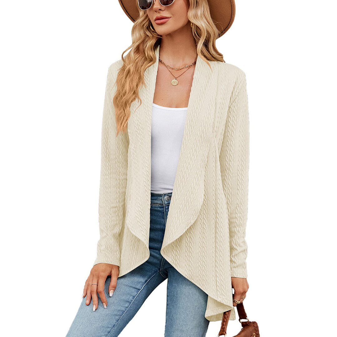 Chloe | Women’s Casual Open Front Long Cardigan 10