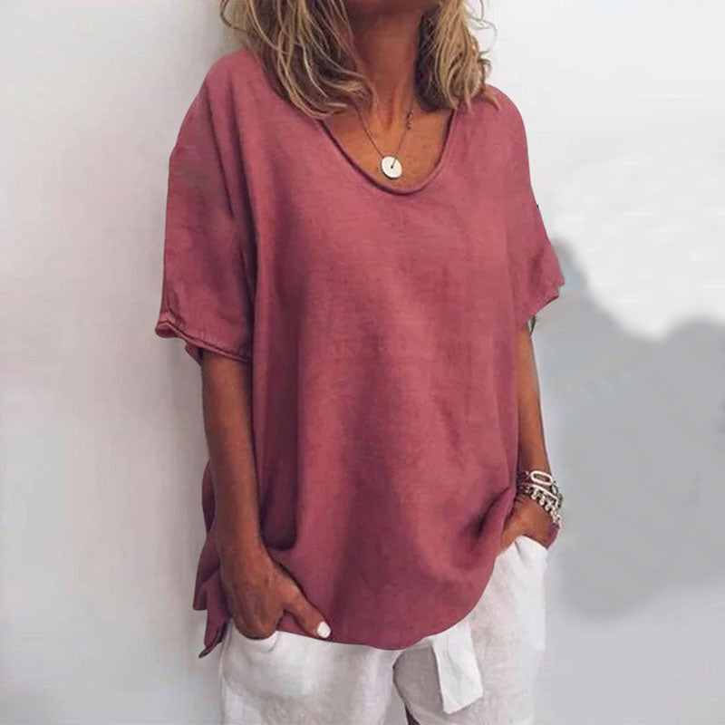 Christina | Relaxed Fit Breathable Fabric summer Blouse 4