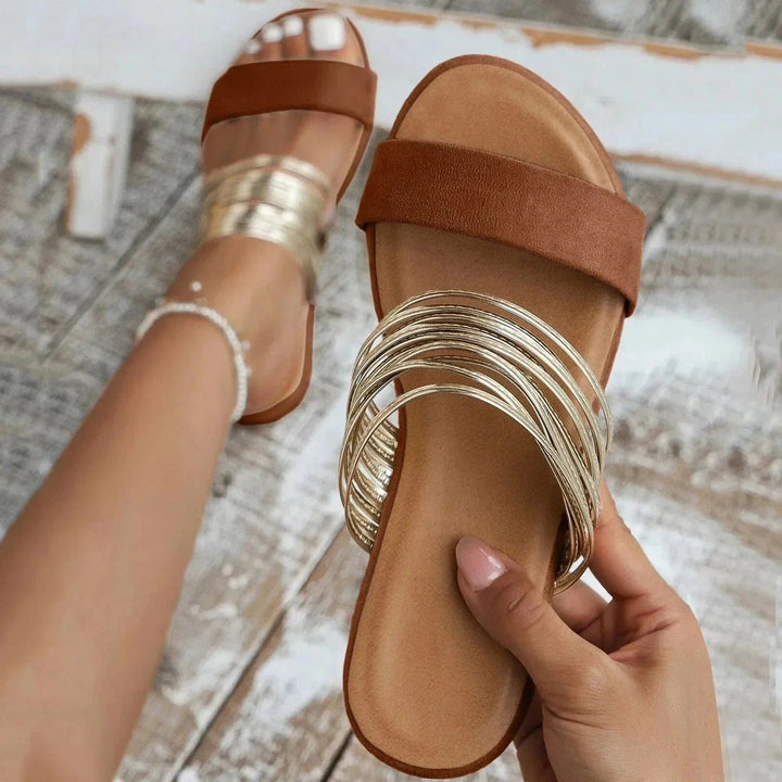 Claire | Timeless and Ultra Light Orthopedic Suede Sandals 2