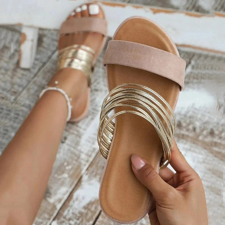 Claire | Timeless and Ultra Light Orthopedic Suede Sandals 3