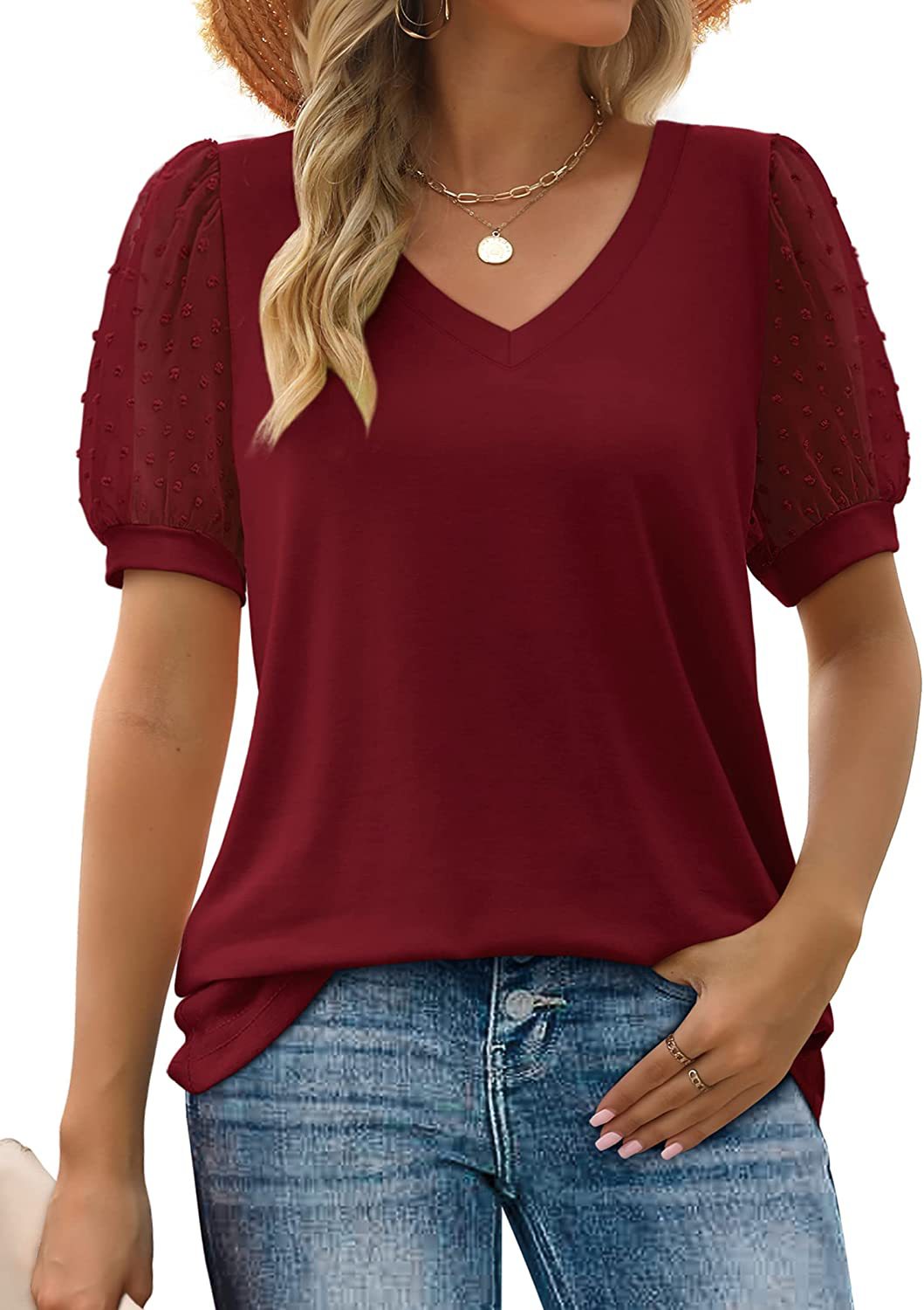 Clara | Elegant V-Neck Top 1