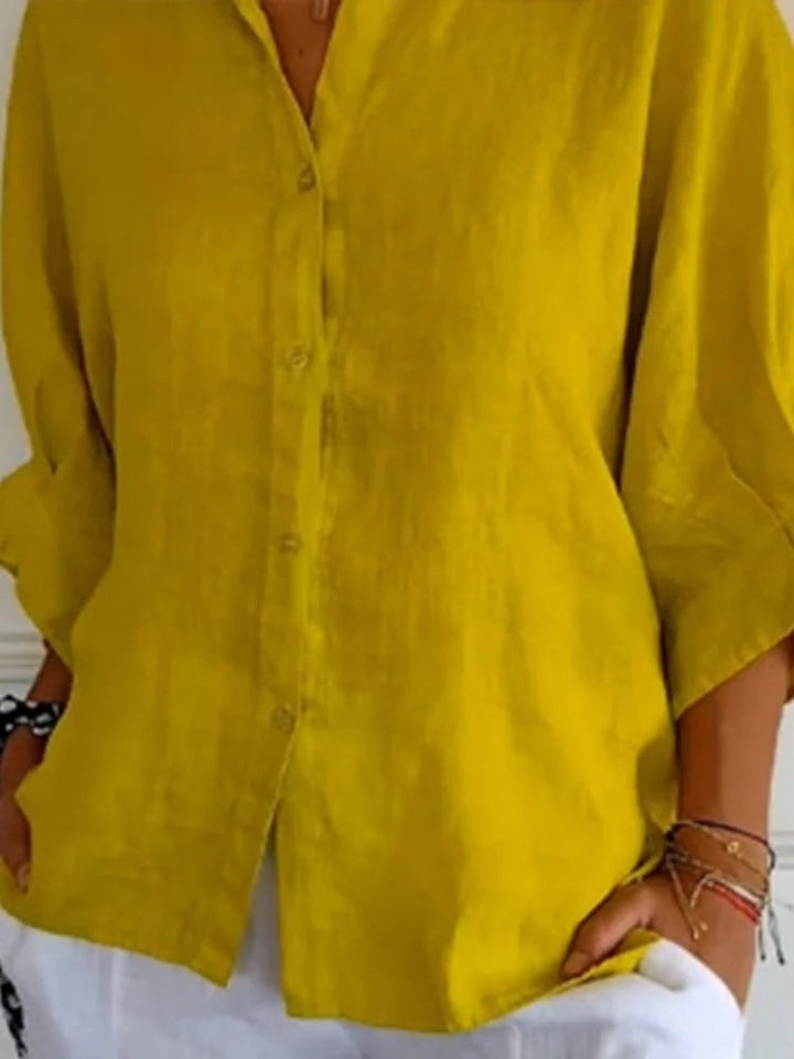 Dahlia | Lightweight Chic Linen Blouse 5