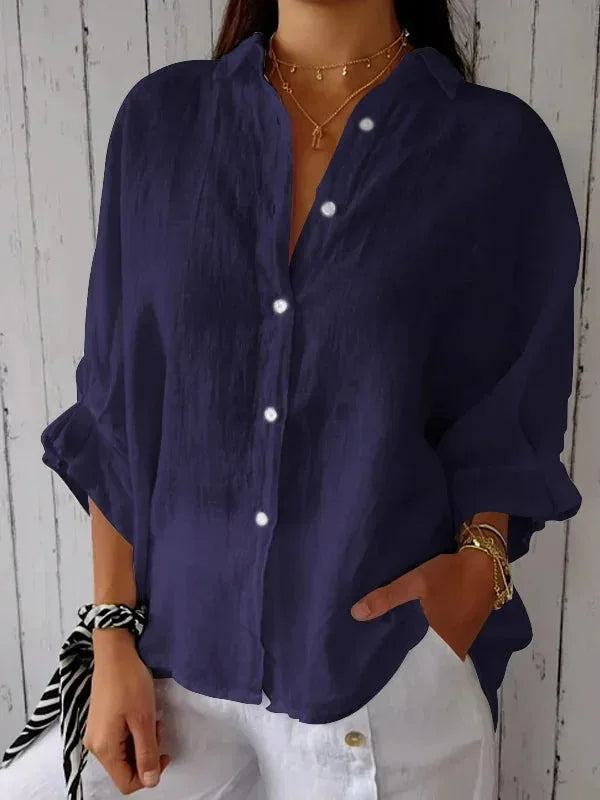 Dahlia | Lightweight Chic Linen Blouse 6
