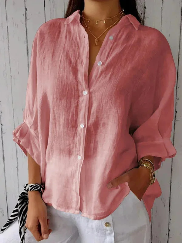 Dahlia | Lightweight Chic Linen Blouse 7