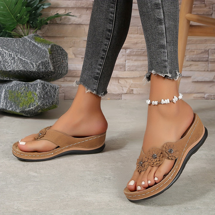 Daisy | Elegant Slip-On Cushioning Foot-Health Sandals 6