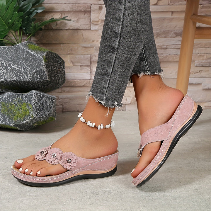 Daisy | Elegant Slip-On Cushioning Foot-Health Sandals 7