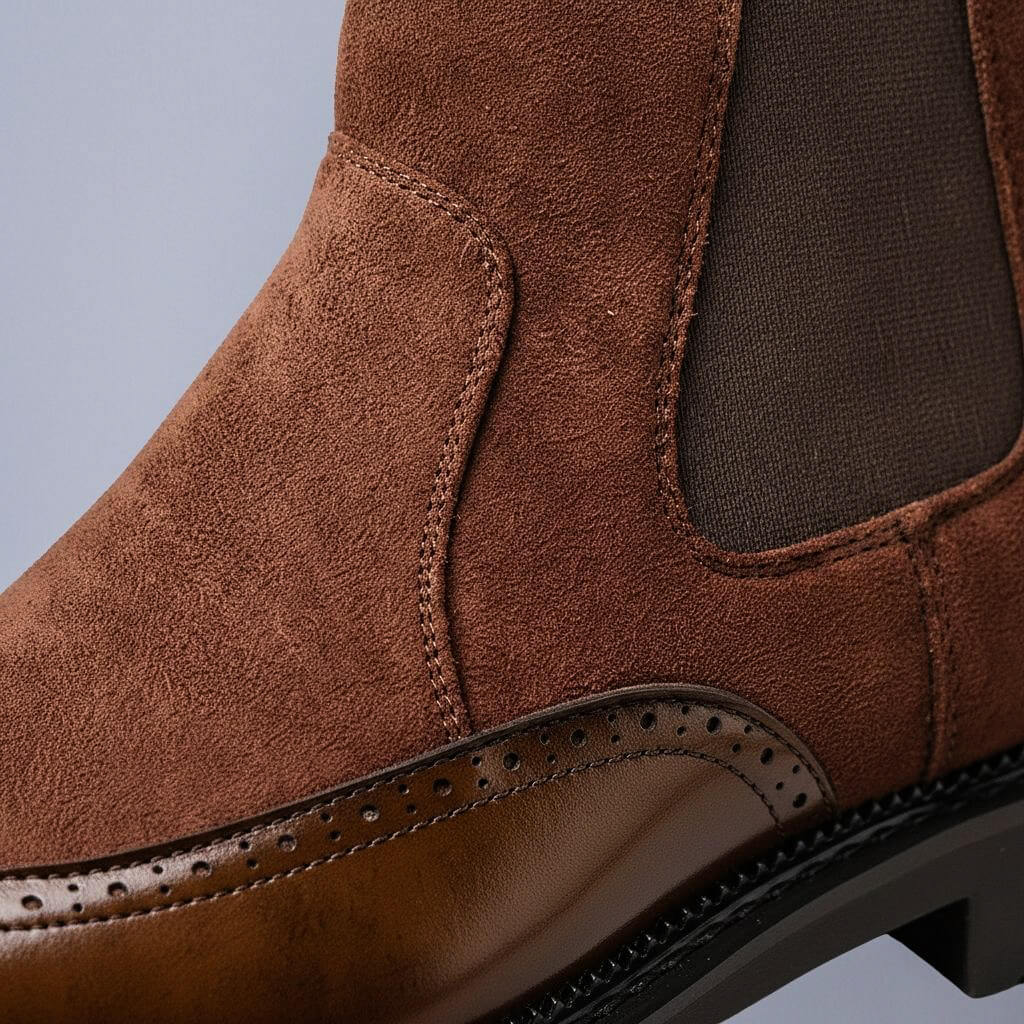 Daniel | Comfortable Suede Italian Leather Boots 2