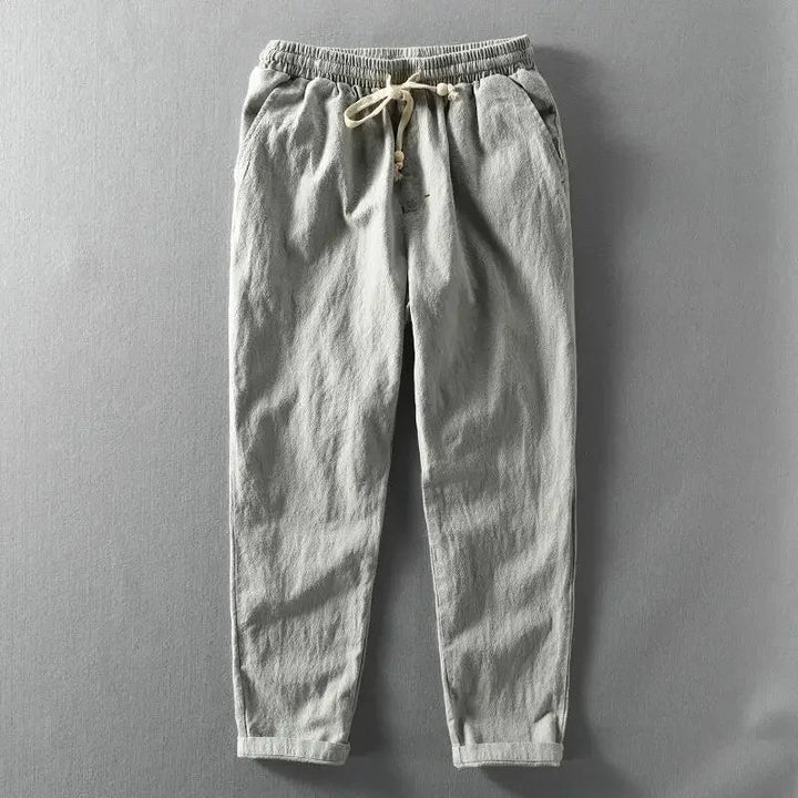 Daniel | Lightweight and Breathable Linen Summer Trousers 8