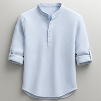 Liam | Premium Breathable Cotton Button-Up Shirt